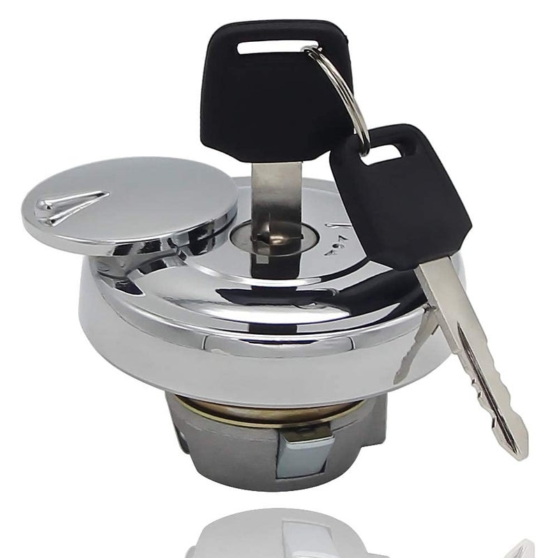Dobest Gas Locking Cap Fuel Gas Tank Locking Cap Lid Cover Keys OEM:51049-5004 for Yamaha/fo Kawasaki - Image 1